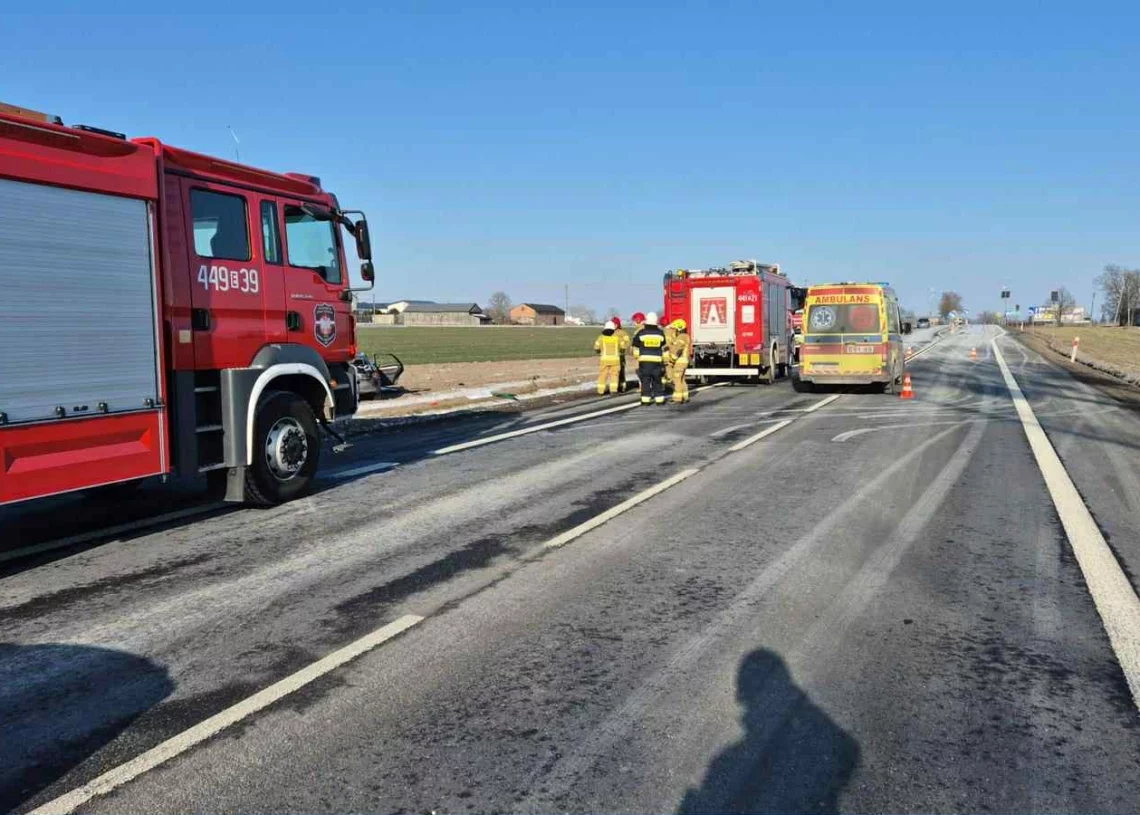 Tragedia pod Łęczycą! Zginęła 18-latka!
