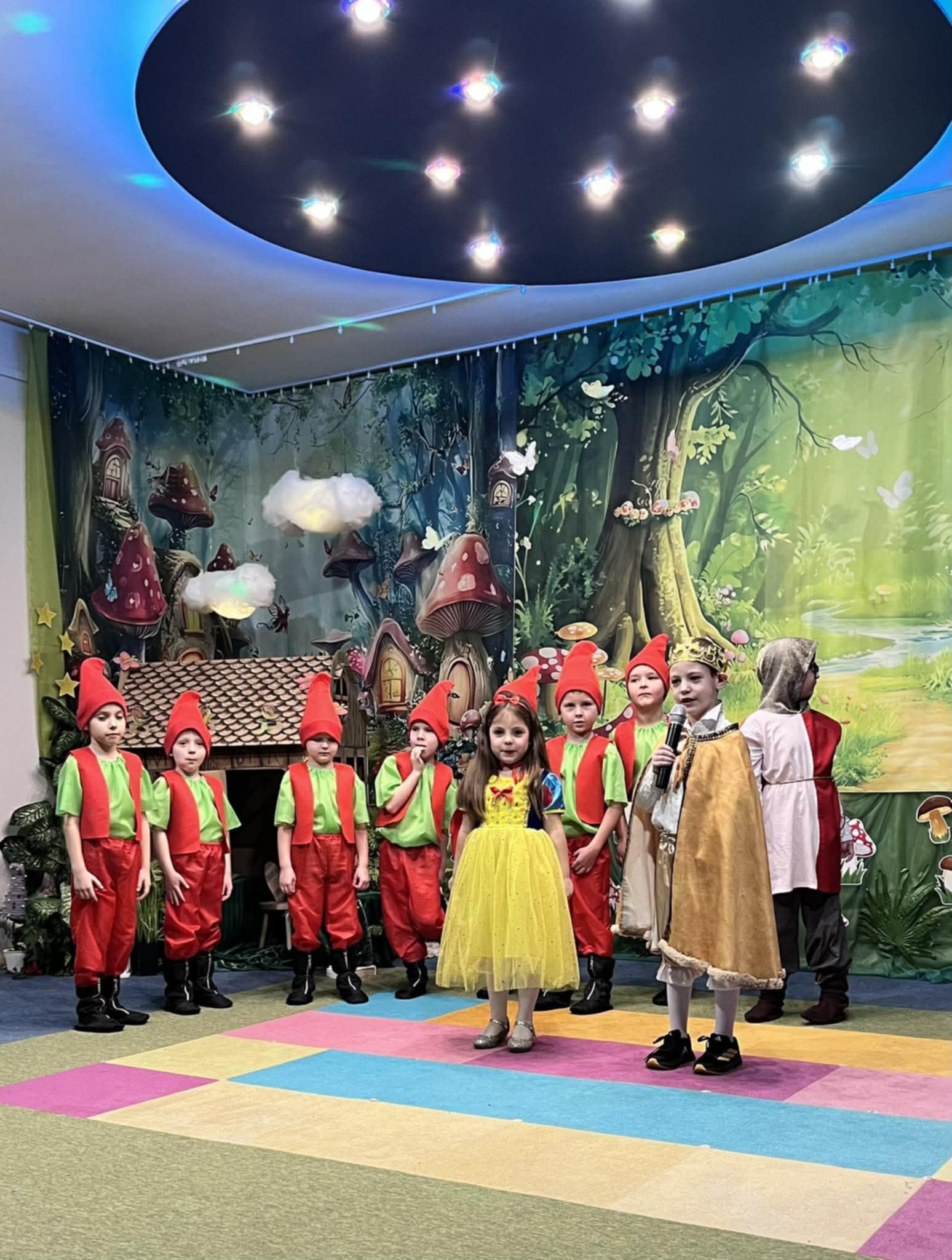 Śnieżka w łęczyckim przedszkolu