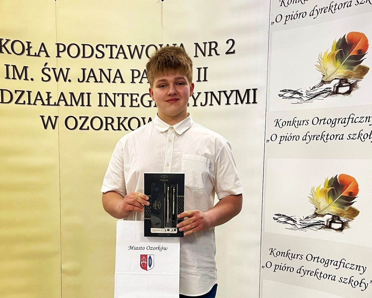 Marcel to mistrz ortografii!