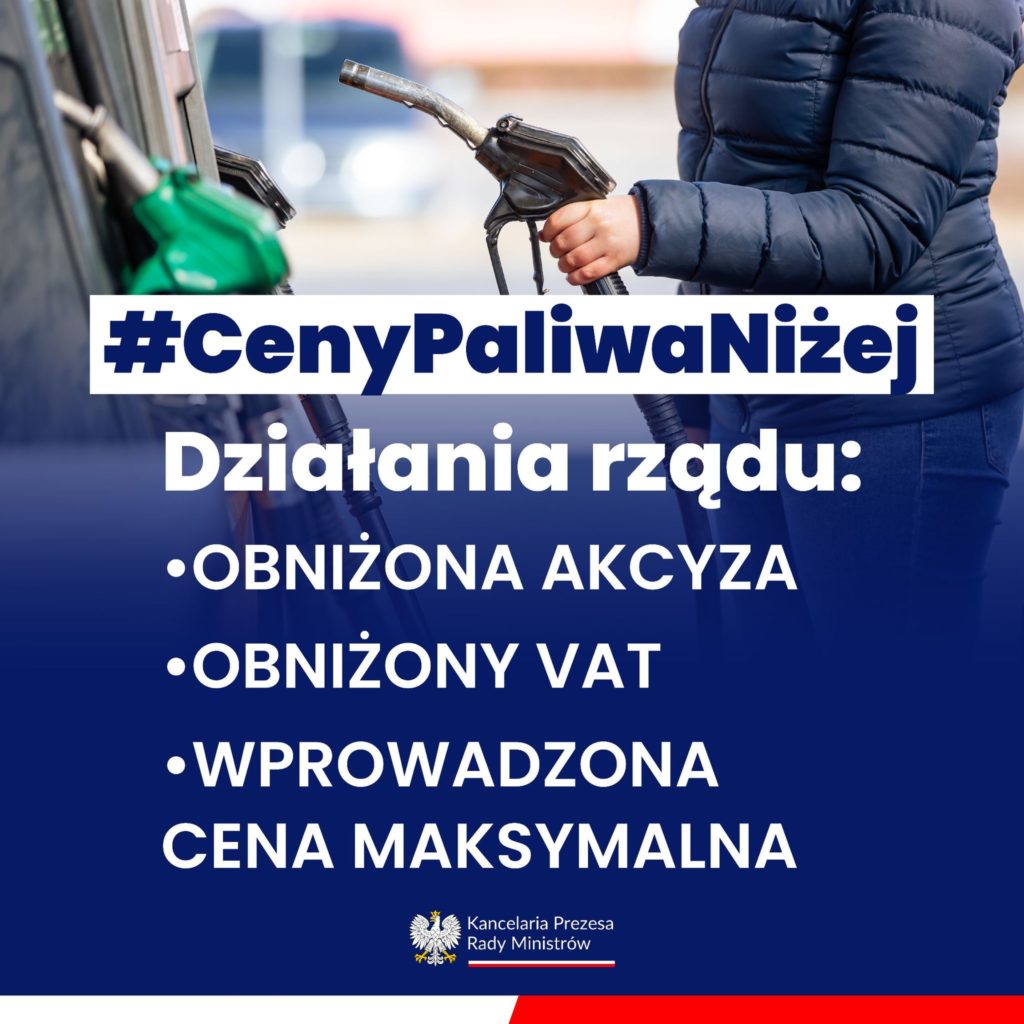 Ceny paliw mają być niższe! – zapowiada rząd. I to jeszcze przed Wielkanocą