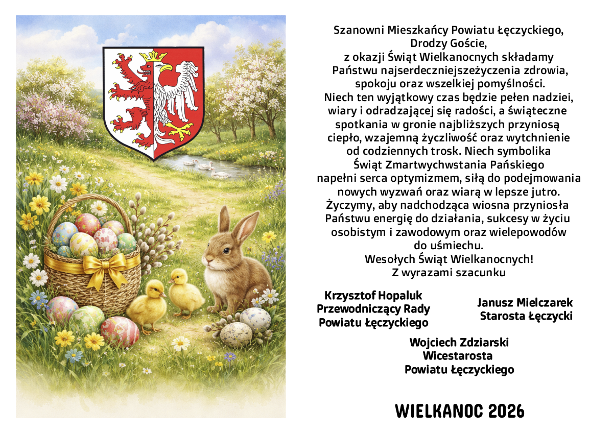 Wielkanoc 2026 starostwo