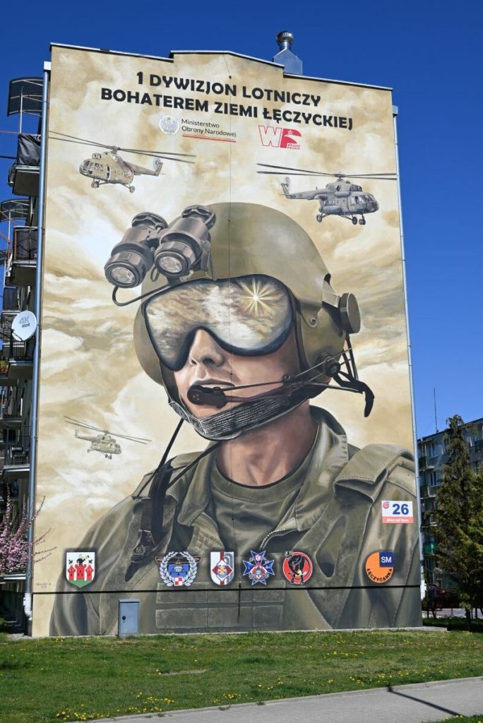 W Łęczycy kolejny mural. „Opowiadamy własną historię”…