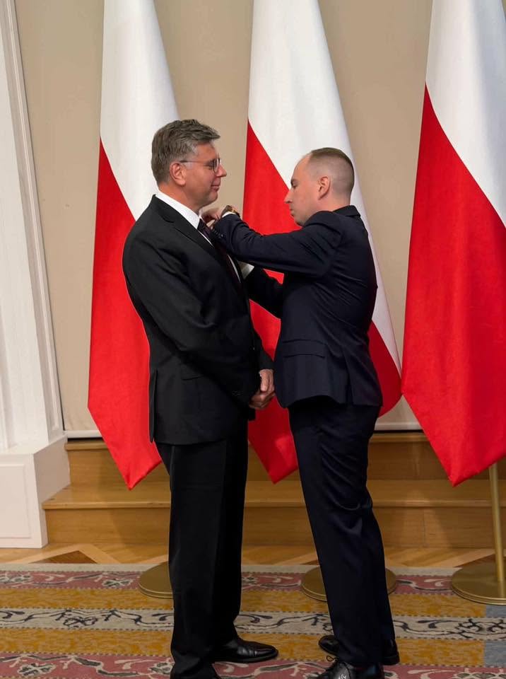 Jacek Socha uhonorowany w Belwederze!