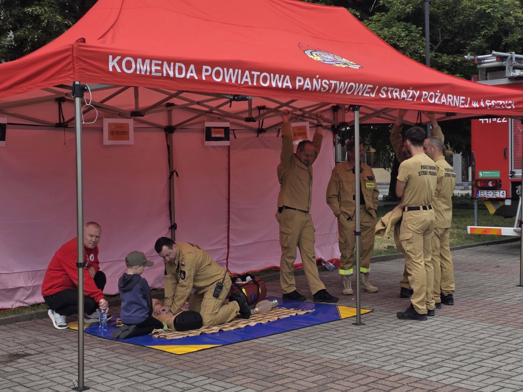 Festyn z okazji Światowego Dnia Krwiodawcy w Łęczycy