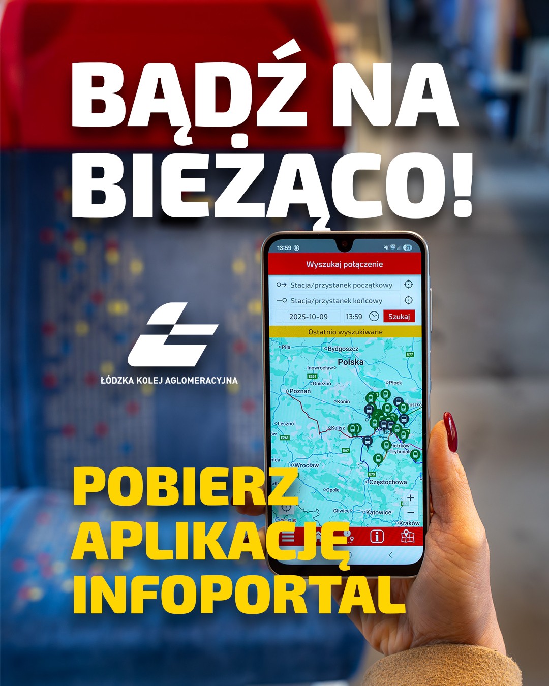 Możliwe utrudnienia w ruchu kolejowym
