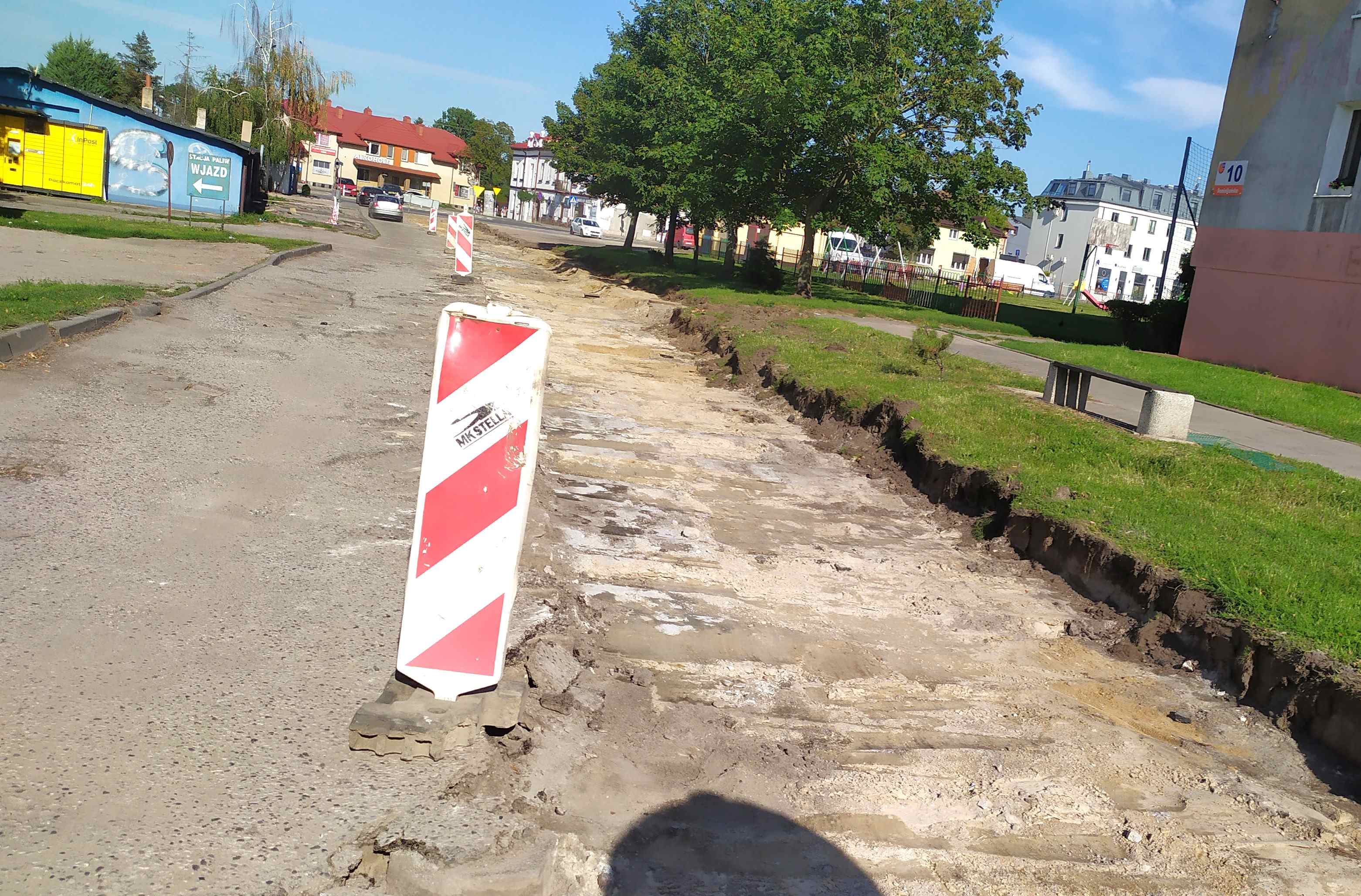 W Łęczycy euforia kierowców! Ruszył remont zrujnowanej Popiełuszki!