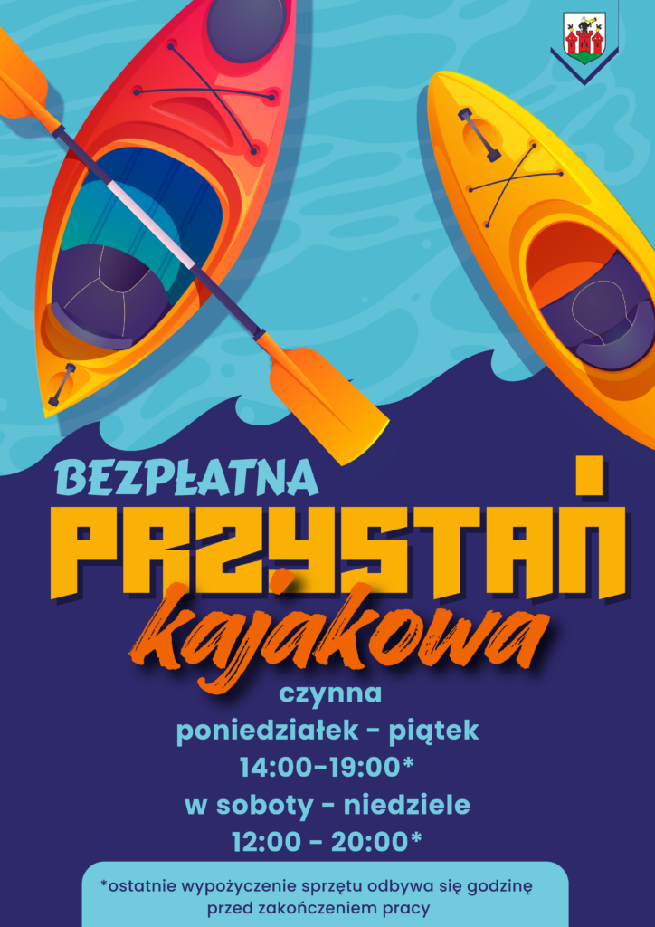 Rusza przystań kajakowa! Sprzęt za darmo!