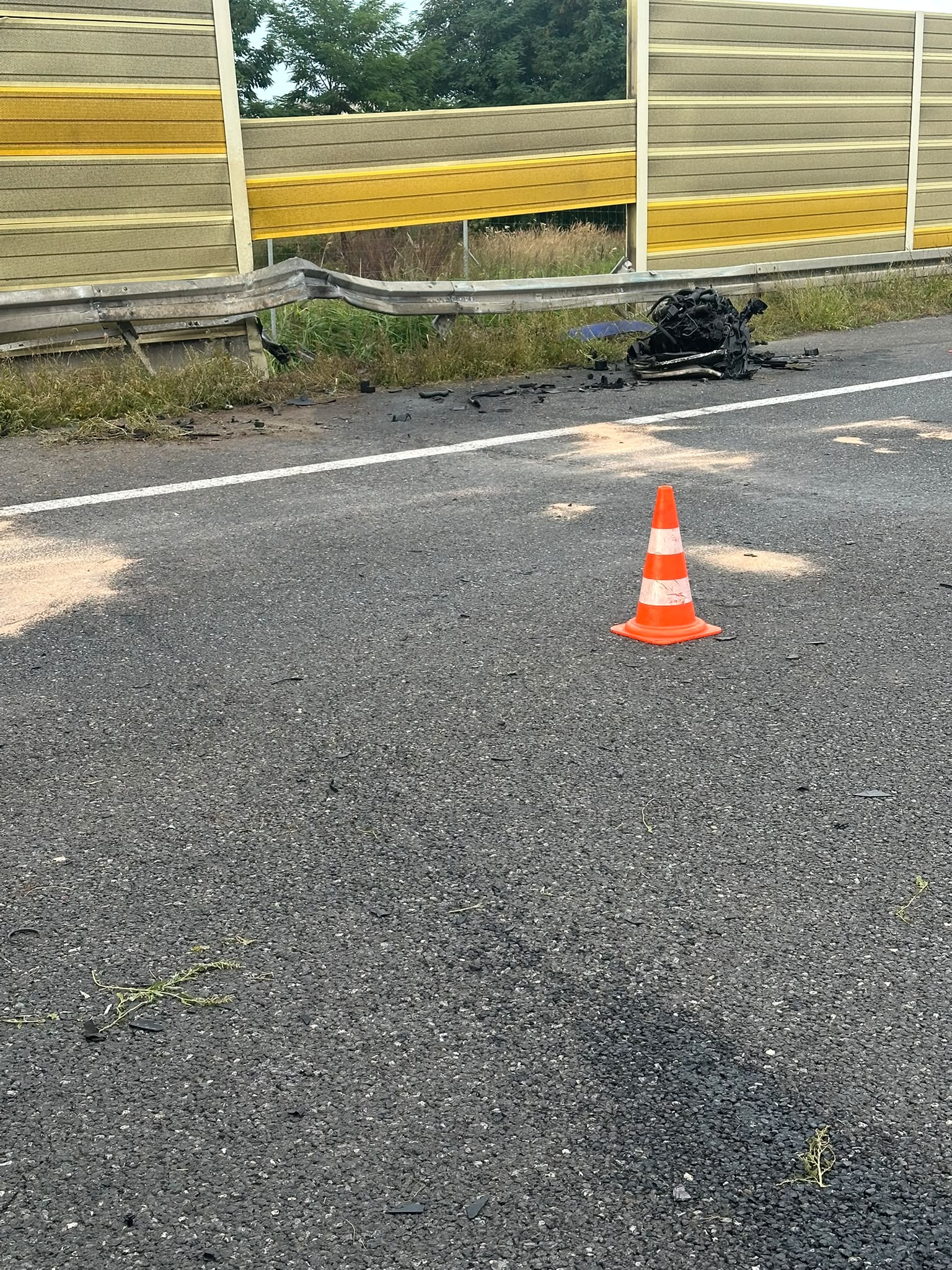3 osoby poszkodowane w wypadku na A2
