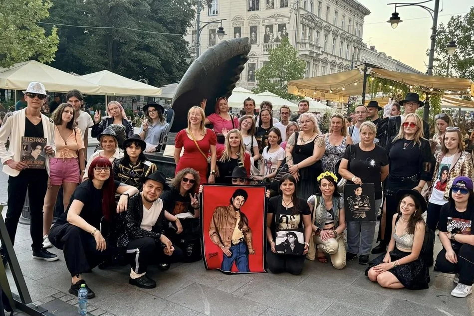 Zlot fanów Michaela Jacksona w Łodzi