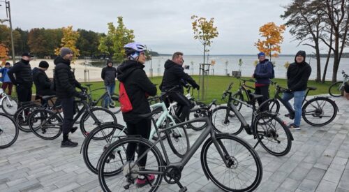 cykliści